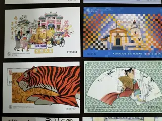 Portugal - 40 Macau blocks