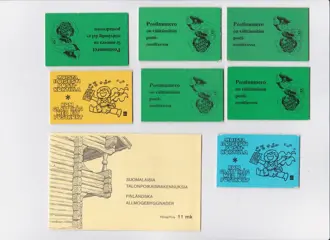 Finland 1972/2017 - 174 postzegelboekjes - partij