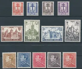 België 1951 - Volledige jaargang 1951 - OBP/COB 841/875