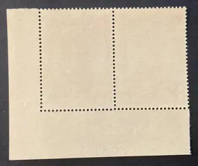 België 1914 - Standbeeld de Mérode in paar met hoekstroken - OBP/COB 126/28