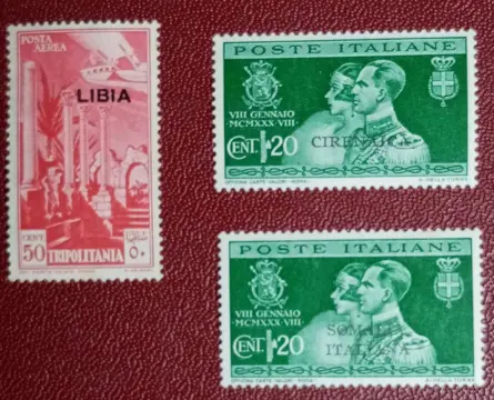 Italië - koloniën (algemene uitgaves) - Selection of stamps in sets and single pieces