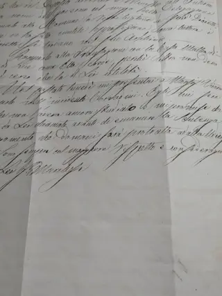 Italiaanse oude staten - Pauselijke Staat 1856 - 2 baj and 3 baj on letter from Ravenna to Vicenza - Sassone NN. 3, 4a