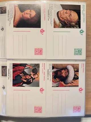 België 1975/2013 - Verzameling Postkaarten in DAVO album. - Prachtig geheel - 108 foto's in de veiling