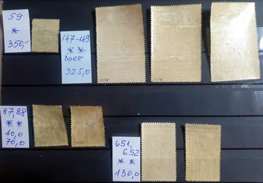 Koninkrijk Italië 1891/1950 - including some with expert signiture - including Poste Aerea, Guerra, etc