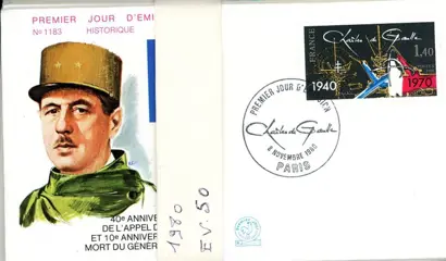Frankrijk - 1978-1982, lot of 276 first day covers