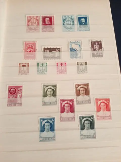België 1950/1959 - Selectie volledige reeksen
