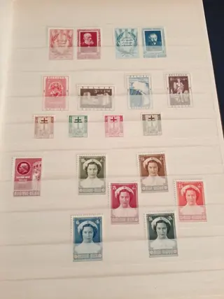 België 1950/1959 - Selectie volledige reeksen
