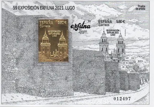 Spanje 2021 - Official proofs. Complete year