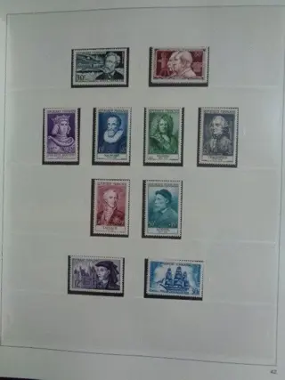 Frankrijk 1949/1959 - Mint** collection in Safe album with slipcase + pre-cancelled, service and blocks of 4 - Luxe 1er choix & Fraicheur postale intacte