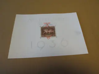 Duitse Rijk 1937 - Batch of blocks from the Third Reich, 5 different blocks, including the 4 “Hitler” blocks