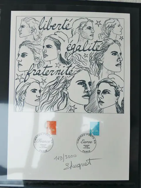 Frankrijk - From the Franc to the Euro, Luquet box set limited edition of 3,000 copies
