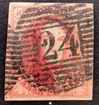 België 1849 - Medaillon 5 : Selectie gekozen afstempelingen : 4 exemplaren - OBP 5/5A