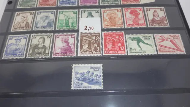 Duitse Rijk 1935 - Completely MNH, without block 3 - 565-602** MNH