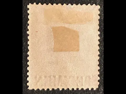 België 1865/1866 - Leopold II in Profiel Tanding 14 x 14 - 1fr Rodekool / Chou Rouge met SPECIMEN - Prachtige Kleur - OBP 21b