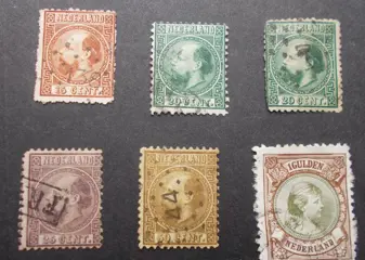 Nederland 1867/1893 - Selectie klassiek - NVPH 7/12, 46