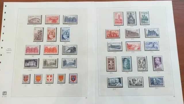 Frankrijk 1945/1959 - Mint collection, maybe some with hinges otherwise great majority mint