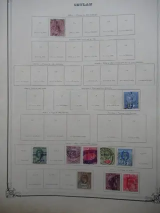 Wereld - Including America and Asia, advanced collection of stamps