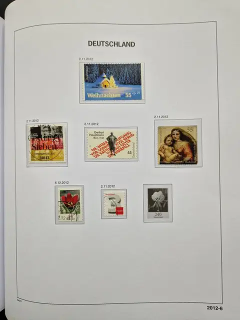 Duitsland, Bondsrepubliek 2003/2012 - Hoog nominale collectie t/m 2011 bijna compleet en volledig postfris in DAVO album