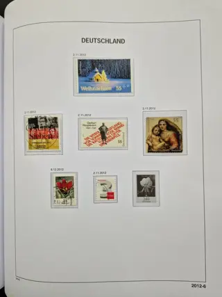 Duitsland, Bondsrepubliek 2003/2012 - Hoog nominale collectie t/m 2011 bijna compleet en volledig postfris in DAVO album