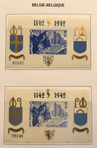 België 1942/1948 - Orval Blokken Klein + Groot formaat - Volledige reeks - POSTFRIS - BL18/21 + BL18A/21A + BL22/25