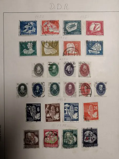 Duitse Democratische Republiek (DDR) 1949/1954 - The first 6 years, nearly complete