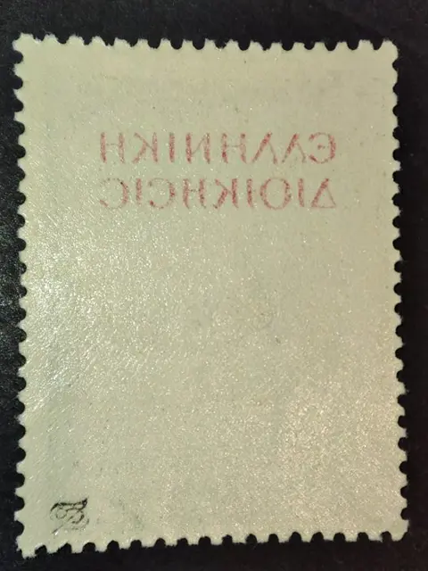 Albanië 1941 - Greek occupation of Albania, overprinted airmail, complete with A2b offset on the back, cat. €600+ - Sassone S.14
