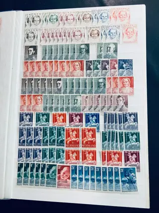 Nederland en Overzeese Rijksdelen - Collecties NL en Overzee o.a. Aruba, NL, Suriname