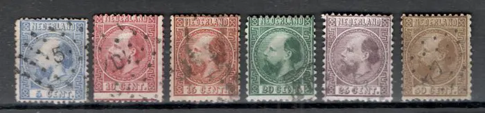 Nederland 1852/1896 - Kleine verzameling klassiek - NVPH 1/47