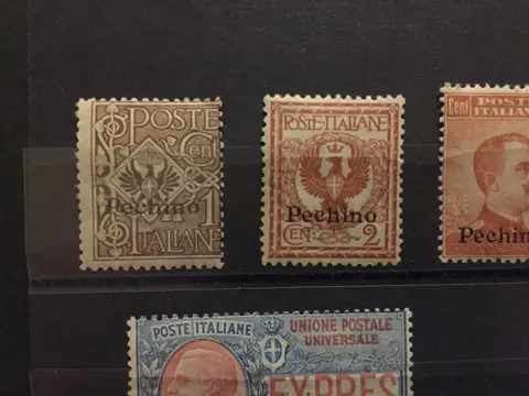 China - Italiaanse postkantoren 1917/1919 - Beijing and Tianjin, selections of values of ordinary mail and services