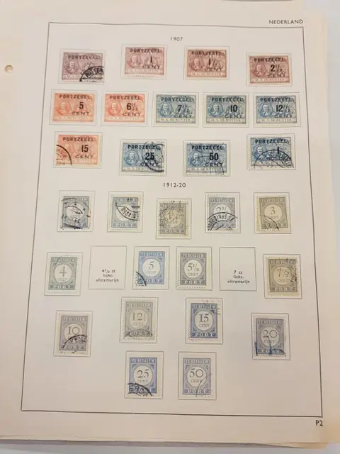 Nederland 1852/1993 - Collecties in 5 albums en los