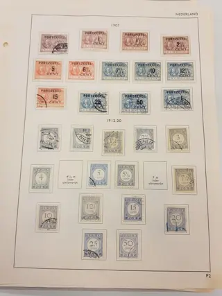 Nederland 1852/1993 - Collecties in 5 albums en los