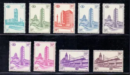 België 1953/1957 - Noord-Zuidverbinding te Brussel