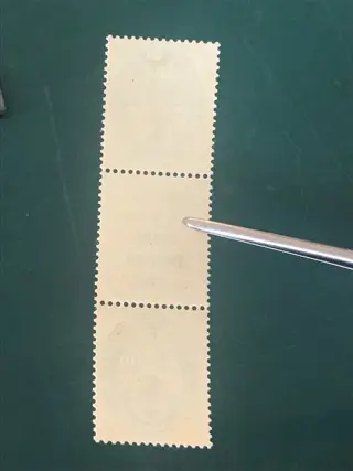 Duitse Rijk 1928 - Nothilfe : verticale strip 8Pf - A2 - 8Pf - Michel S63