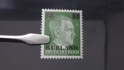 Duitse Rijk 1945 - Courland, partly expertised - 1-4 A/B