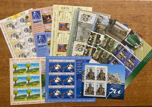 Vaticaanstad 1982/2015 - Collection of souvenir sheets, minisheets and booklets