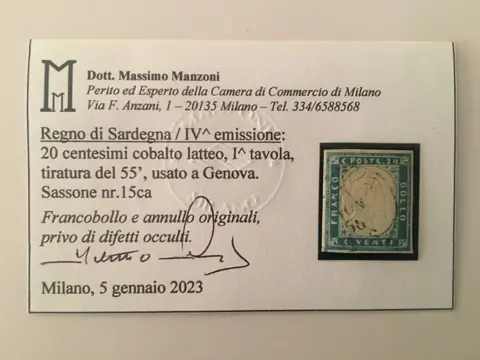 Italiaanse oude staten - Sardinië - IV emissione - Extensive selection