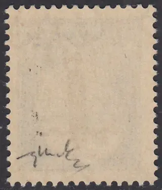 Italië 1944 - Overprint colour error, 1.25 l. azure of the ‘l’ type with straight and inverted black overprint - Sassone N. 495A, 495Aa