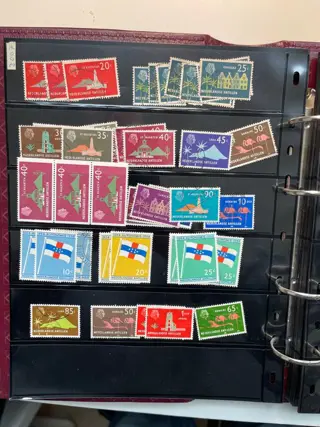 Overzeese Rijksdelen 1870/2005 - Restpartij in 7 insteekboeken
