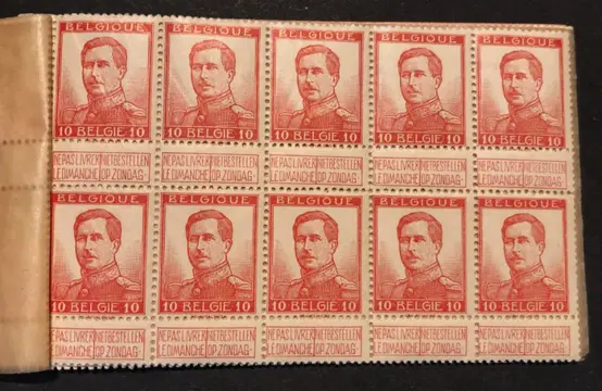 België 1914 - Postzegelboekjes A15b - "Le Zoute #1014" - Compleet - OBP A15b