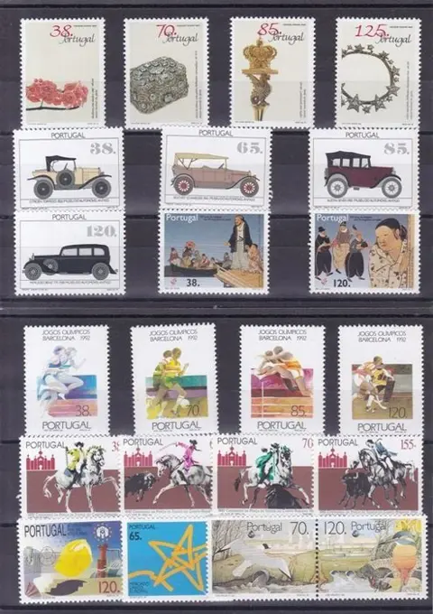 Portugal 1991/2004 - Years collection without years 1995 and 1999
