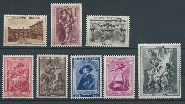 België 1939 - Volledige jaargang met Rubenshuis en 3de Orval - OBP/COB 496/526