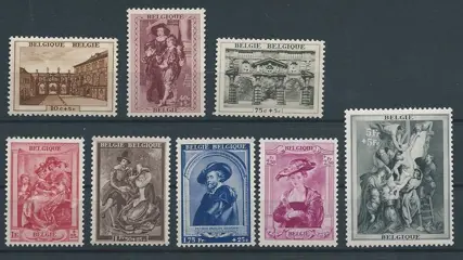 België 1939 - Volledige jaargang met Rubenshuis en 3de Orval - OBP/COB 496/526