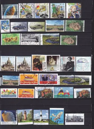 Duitsland, Bondsrepubliek 1991/2020 - Verzameling uit 1991 - 2020 gestempeld.