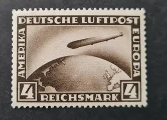 Duitse Rijk 1928/1931 - Airmail stamps, MNH - Michel 423-24 + 455