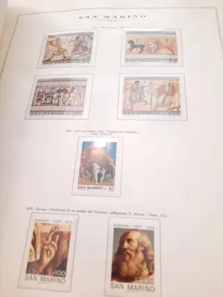San Marino 1967/2003 - Collection of the period in album leaves
