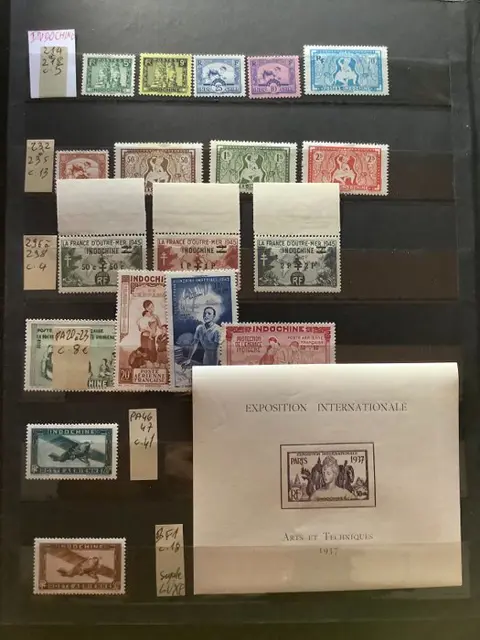 Franse kolonie - India up to Madagascar XX, VVF
