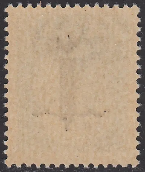 Italië 1944 - Overprint colour error, 25 c. green of the ‘l’ type with straight and inverted black overprint - Sassone N. 490A, 490Aa