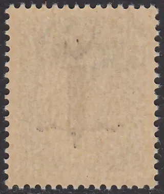 Italië 1944 - Overprint colour error, 25 c. green of the ‘l’ type with straight and inverted black overprint - Sassone N. 490A, 490Aa