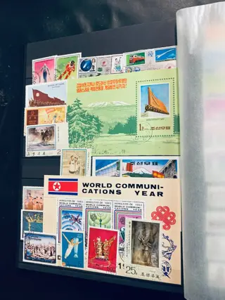 Wereld - Collecties grootformaat en Mix Thema zegels