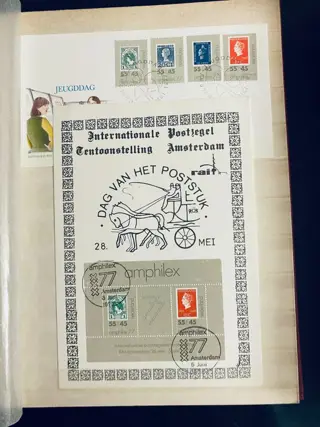 Nederland en Overzeese Rijksdelen - Partij in stockboeken